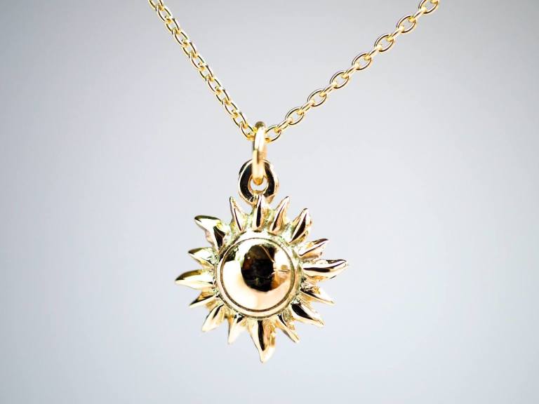 Idealism Sound お取り寄せ商品 納期目安1ヶ月 Idealism Sound Archive 太陽モチーフ ネックレス No Bryan