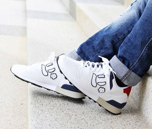 Sangacio にゅ ず スニーカー トリコロール Bryan