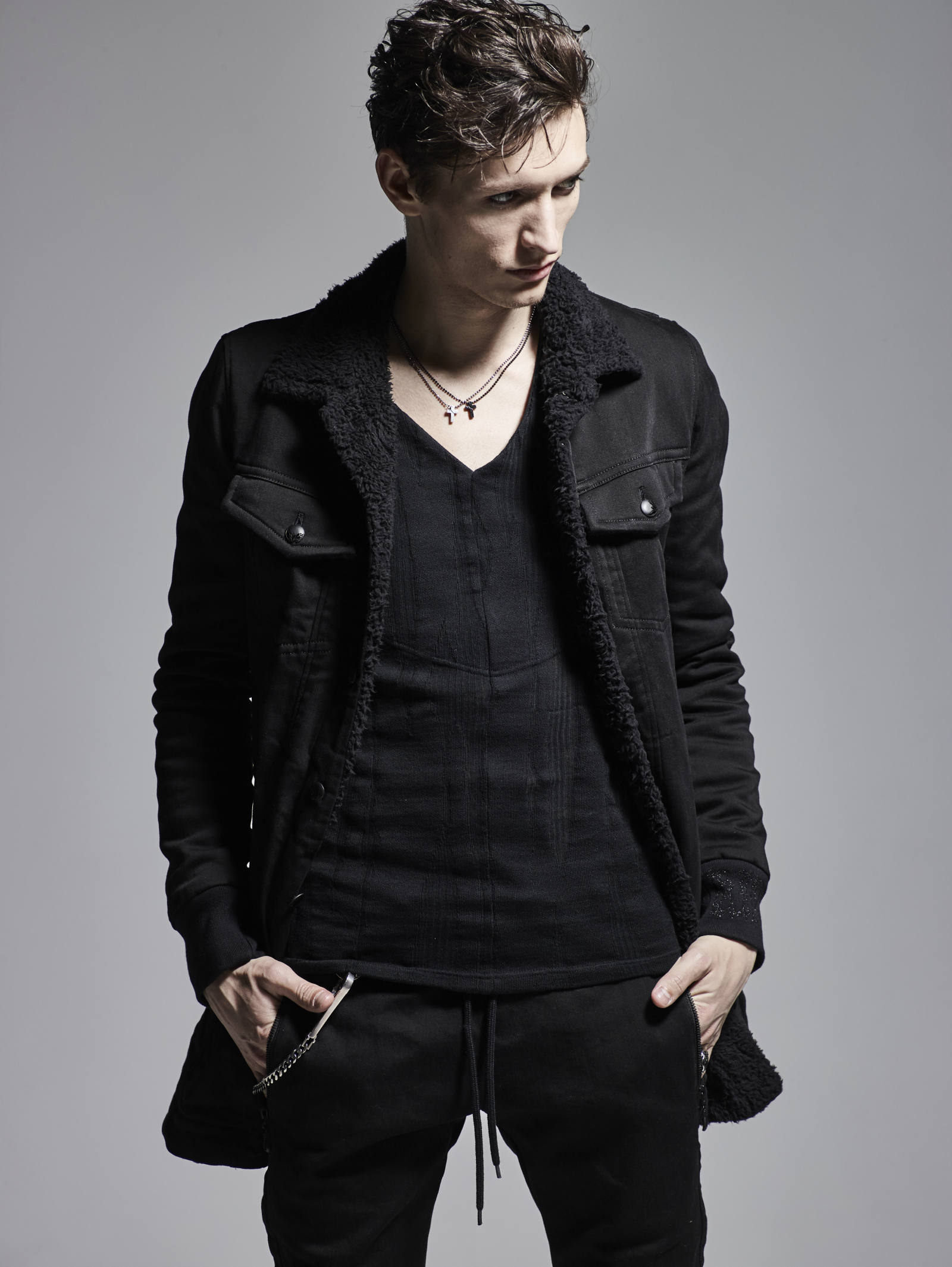 Kiryuyrik 19 7月入荷予定分 ロングgジャン ボアブラック Bryan