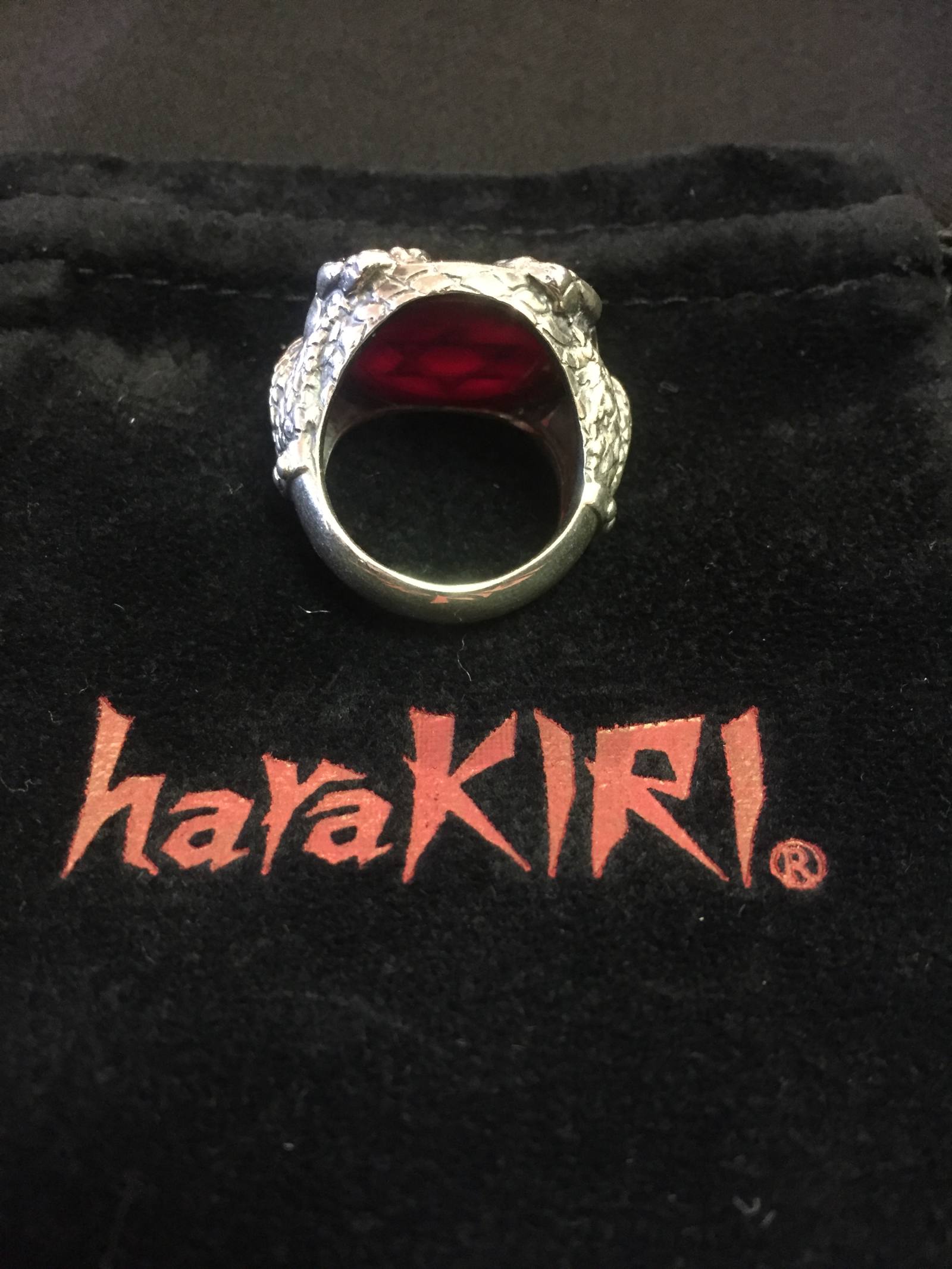 haraKIRI - ツインスネークリング hKS-022RED | BRYAN