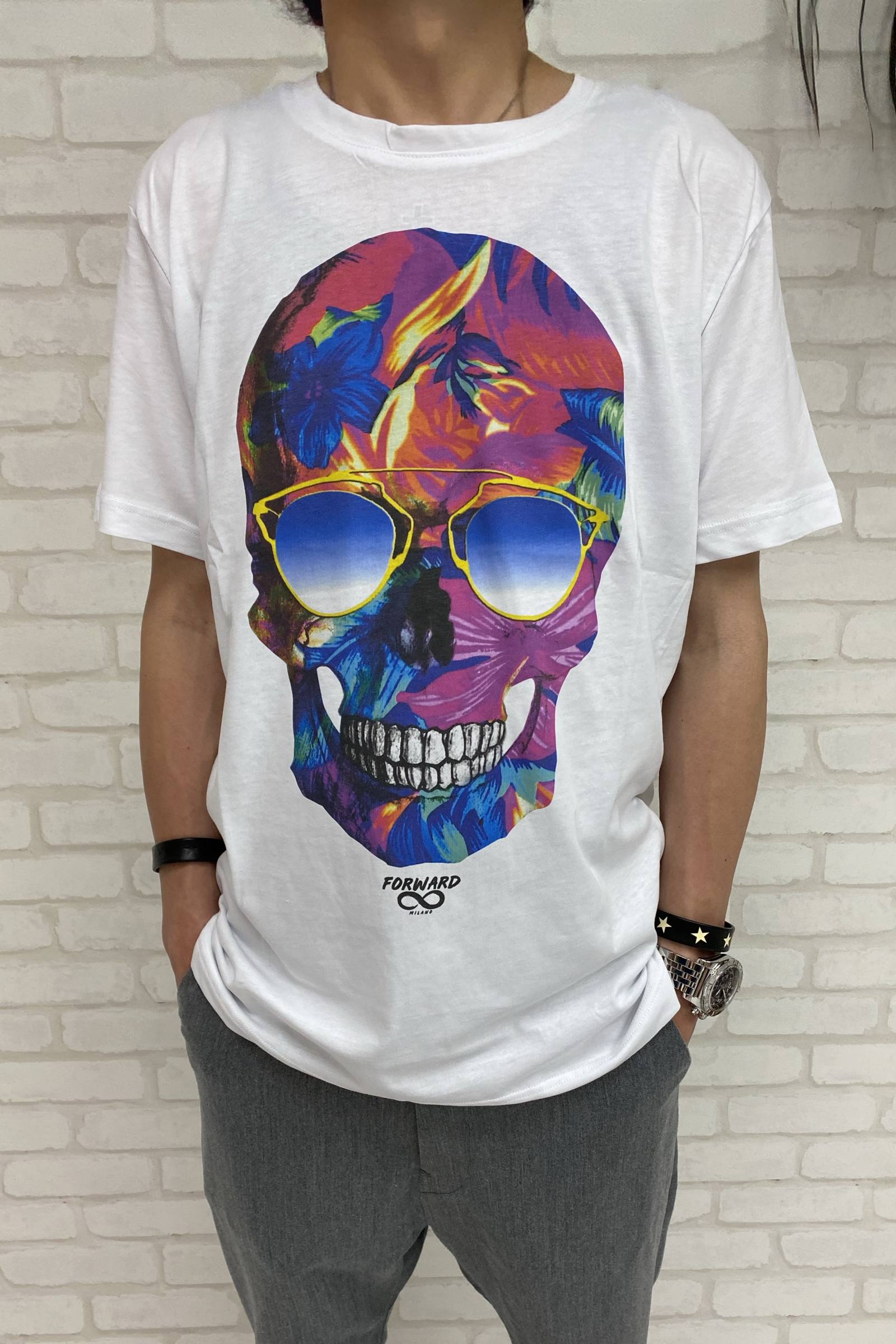 Forward Milano アロハポップアートtシャツ Skull Forward Milano Bryan